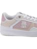 Tommy Hilfiger Shoes Leder-Sneakers in Rosa/ Beige