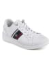 Tommy Hilfiger Shoes Leder-Sneakers in Weiß