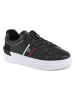 Tommy Hilfiger Shoes Leren sneakers zwart