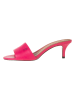 Tommy Hilfiger Shoes Leder-Pantoletten in Pink