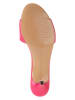 Tommy Hilfiger Shoes Leder-Pantoletten in Pink
