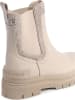 Tommy Hilfiger Shoes Leder-Chelsea-Boots in Beige