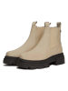 Tommy Hilfiger Shoes Leder-Chelsea-Boots in Beige