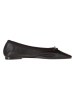 Tommy Hilfiger Shoes Leder-Ballerinas in Schwarz