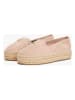 Tommy Hilfiger Shoes Skórzane espadryle w kolorze jasnoróżowym