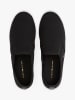 Tommy Hilfiger Shoes Leder-Slipper in Schwarz