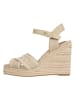 Tommy Hilfiger Shoes Keilsandaletten in Beige