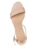 Tommy Hilfiger Shoes Leder-Sandaletten in Beige