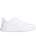 Calvin Klein Leder-Sneakers in Weiß