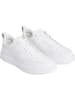 Calvin Klein Leren sneakers wit