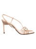 Calvin Klein Leren haksandalen beige