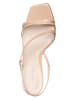 Calvin Klein Leren haksandalen beige
