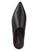 Calvin Klein Leder-Slipper in Schwarz