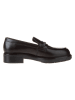Calvin Klein Leren mocassins zwart