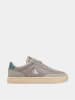 Calvin Klein Leren sneakers grijs/beige