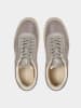 Calvin Klein Leren sneakers grijs/beige