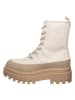 Calvin Klein Leren boots beige/crème