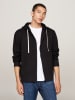 Tommy Hilfiger Sweatjacke in Schwarz