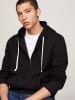 Tommy Hilfiger Sweatjacke in Schwarz