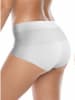 Intimidea Pełne figi high waist w kolorze białym