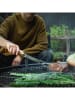 Fiskars Grillgabel ''Norden'' in Braun/ Silber - (L)44,1 cm