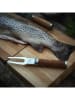 Fiskars Fischfiletiergabel ''Norden'' in Braun/ Silber - (L)21,1 cm