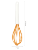 Fiskars Schneebesen ''FunctionalForm'' in Weiß/ Orange - (L)27,8 cm