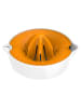 Fiskars Zitruspresse ''FunctionalForm'' in Weiß/ Orange - Ø 15,3 cm