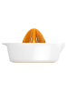 Fiskars Zitruspresse ''FunctionalForm'' in Weiß/ Orange - Ø 15,3 cm