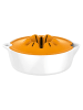 Fiskars Zitruspresse ''FunctionalForm'' in Weiß/ Orange - Ø 15,3 cm