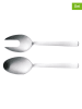 Fiskars 2tlg. Set: Salatbesteck in Silber - (L)22 cm