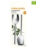 Fiskars 2-delige set: saladebestek zilverkleurig