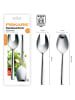 Fiskars 2-delige set: saladebestek zilverkleurig