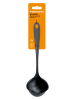 Fiskars Pollepel "Essential" zwart - (L)28,6 cm