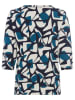 Olsen Longsleeve donkerblauw/blauw/beige