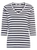 Olsen Koszulka w kolorze biało-granatowym