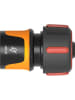 Fiskars Slangkoppeling "CF QuHoseConnSTOP" zwart/oranje/rood