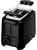 Tefal Toster "Uno" w kolorze czarnym