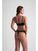 Bye Bra 2er-Set: Strings in Beige/ Schwarz