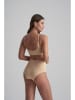 Bye Bra Figi high waist w kolorze beżowym