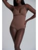 Bye Bra Figi modelujące w kolorze brązowym