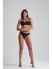 Bye Bra Stringi w kolorze czarnym