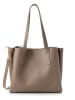 Lucky Bees Schultertasche in Taupe - (B)32 x (H)27 x (T)13 cm