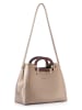 Lucky Bees Henkeltasche "1289" in Beige - (B)35 x (H)25 x (T)13 cm