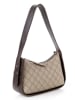 Lucky Bees Schultertasche in Beige/ Braun - (B)23 x (H)15 x (T)7 cm