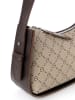 Lucky Bees Schultertasche in Beige/ Braun - (B)23 x (H)15 x (T)7 cm
