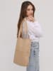 MORI Schoudertas beige - (B)35 x (H)40 x (D)8 cm