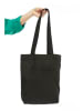 MORI Schultertasche in Schwarz - (B)33 x (H)45 x (T)10 cm