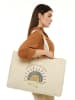MORI Shopper bag w kolorze kremowym - 50 x 36 x 12 cm