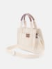 Lucky Bees Henkeltasche in Creme - (B)23,5 x (H)20 cm